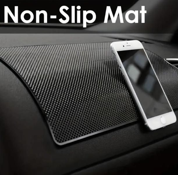 StreetOwl High-Temperature Resistant Silicone Car Dashboard Mat - Non-Slip